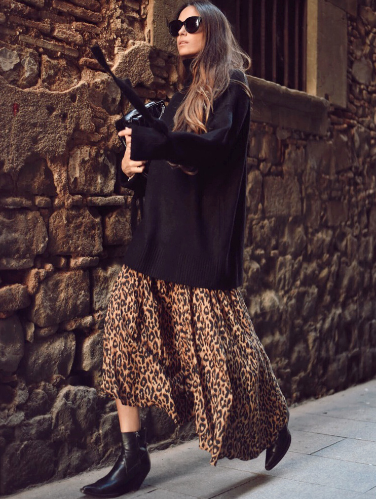 Oui au lopard trait en mode fminin/comfy !