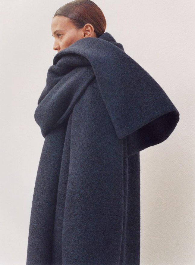 M�lant �pure et cosyness, ce manteau � tout bon !