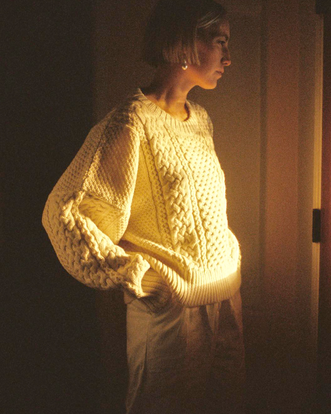 Wanted : un pull irlandais l�g�rement revisit� !