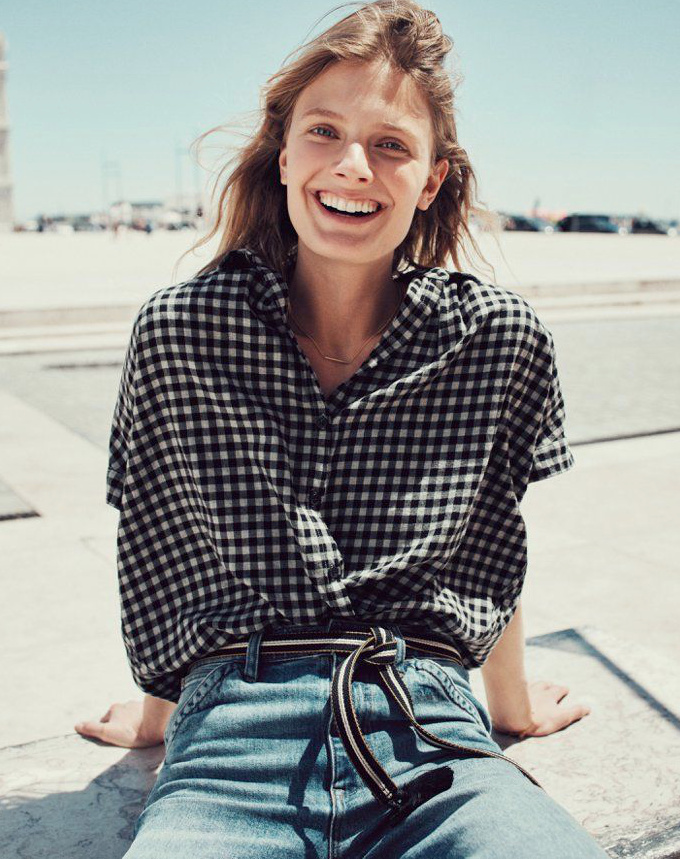 La nonchalance sied bien au vichy !