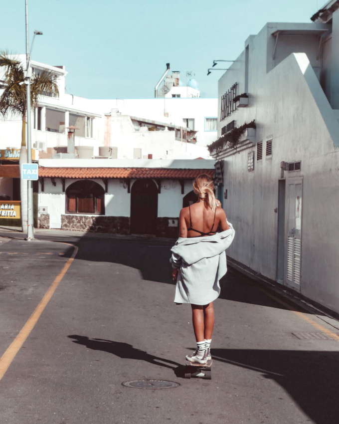 Skate + rue d�serte = le bon mix