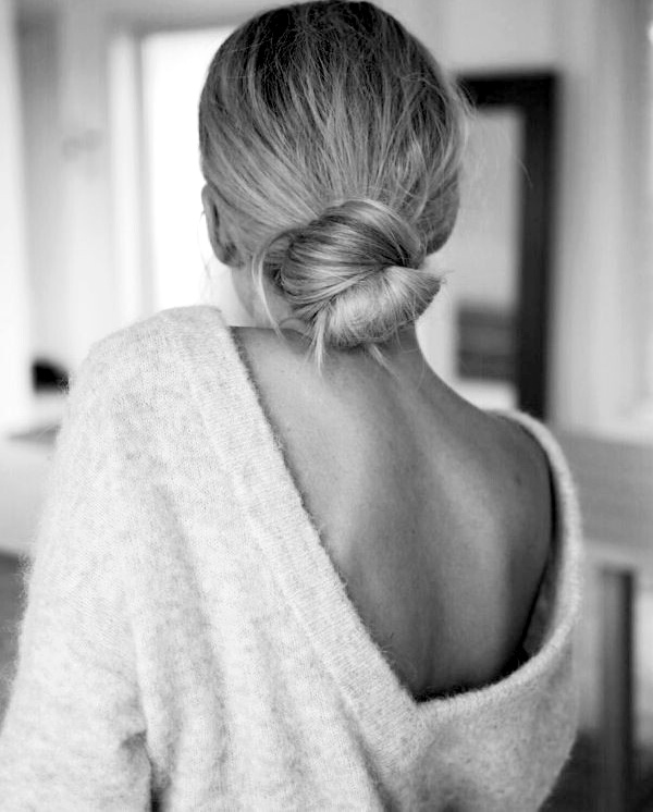 Wanted : un pull douillet dos nu !