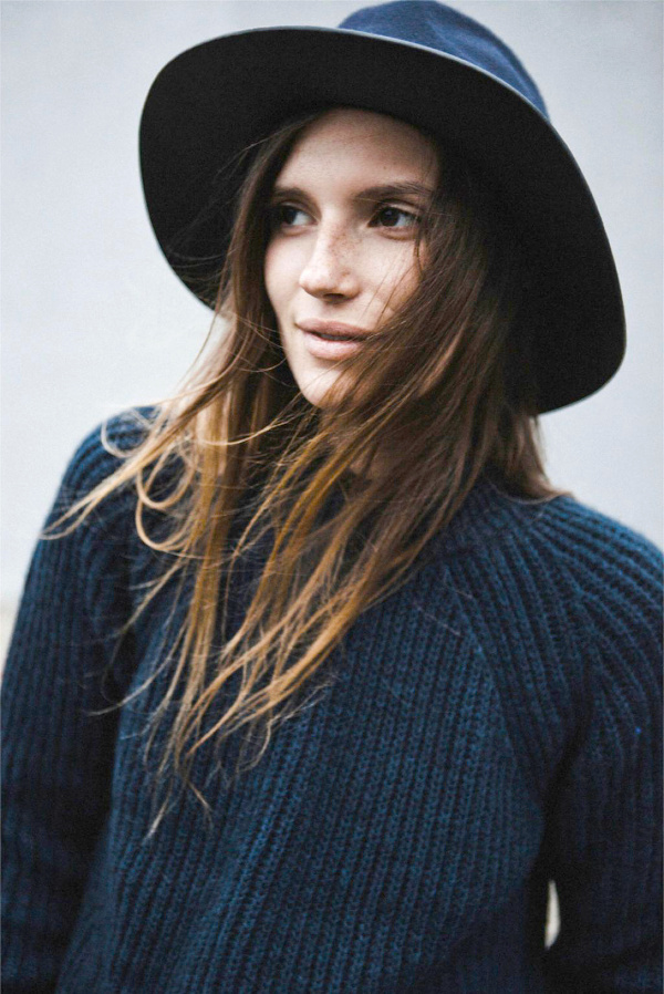 Mix de textures + bleu marine = le bon mix