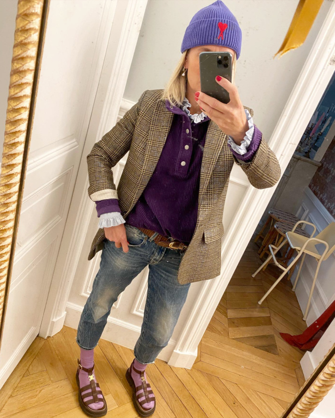 Le violet : le parfait exhausteur de look !