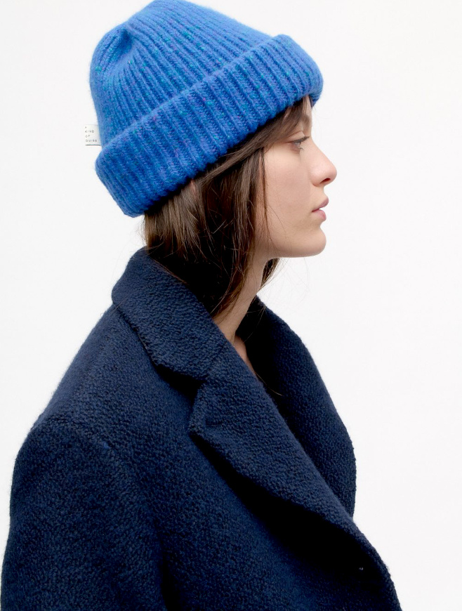 Bleu nuit + bleu Schtroumpf = le bon mix