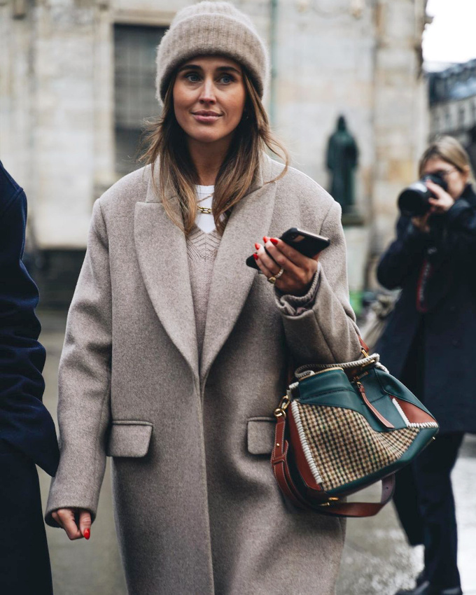 Total look gr�ge + sac patchwork = le bon mix