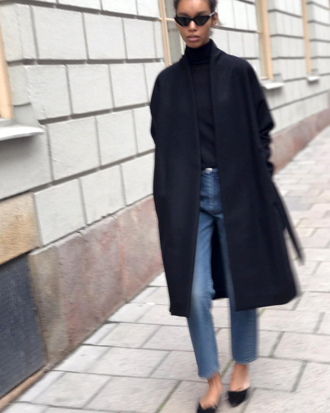 M�lant �pure et modernit�, ce look a tout bon !