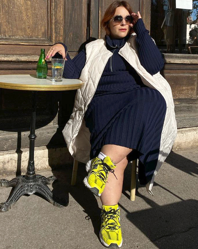 Rien de tel qu'une touche de couleur acide pour r�veiller un duo de teintes classiques !