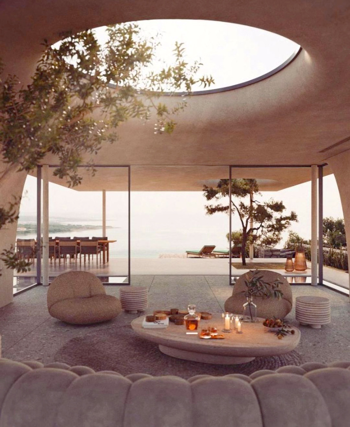 M�lant rondeur et lumi�re, cette pi�ce a tout bon !