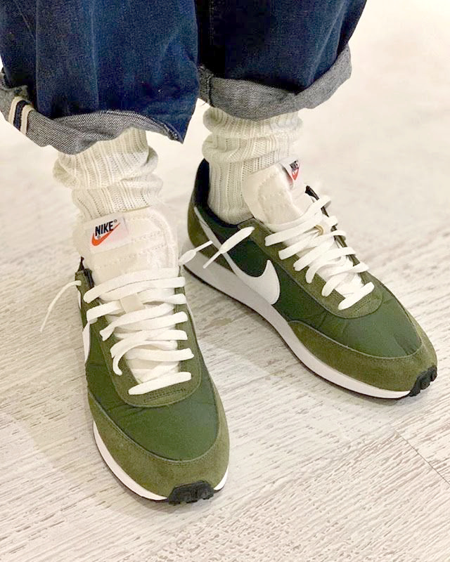 Chaussettes douillettes + baskets = le bon mix