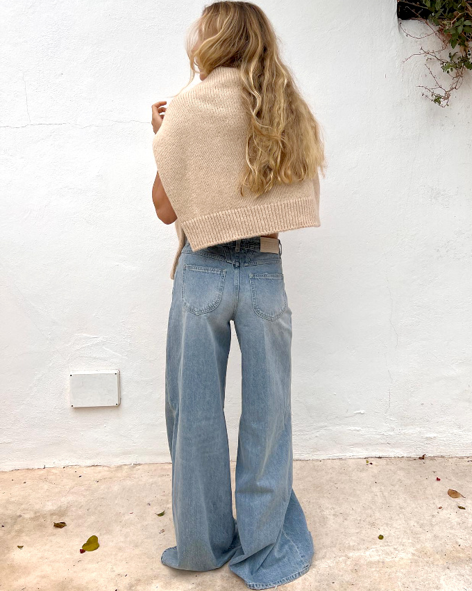 Pour ou contre le jean d�goulinant g�n�reusement sur le sol ?