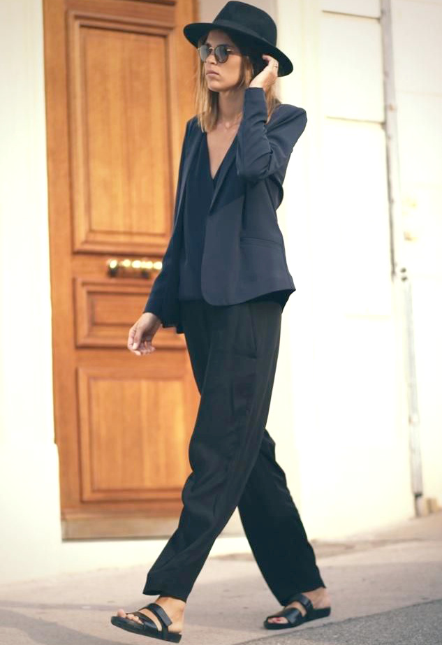 Le parfait total look noir #328