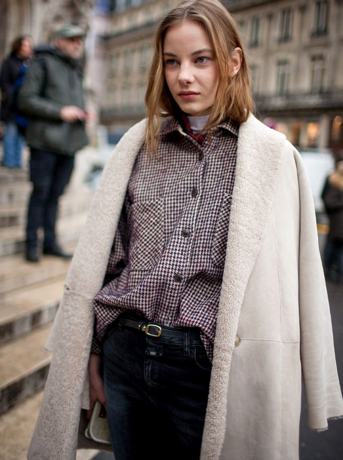 Oui � la surchemise trait�e comme une simple chemise en jean !