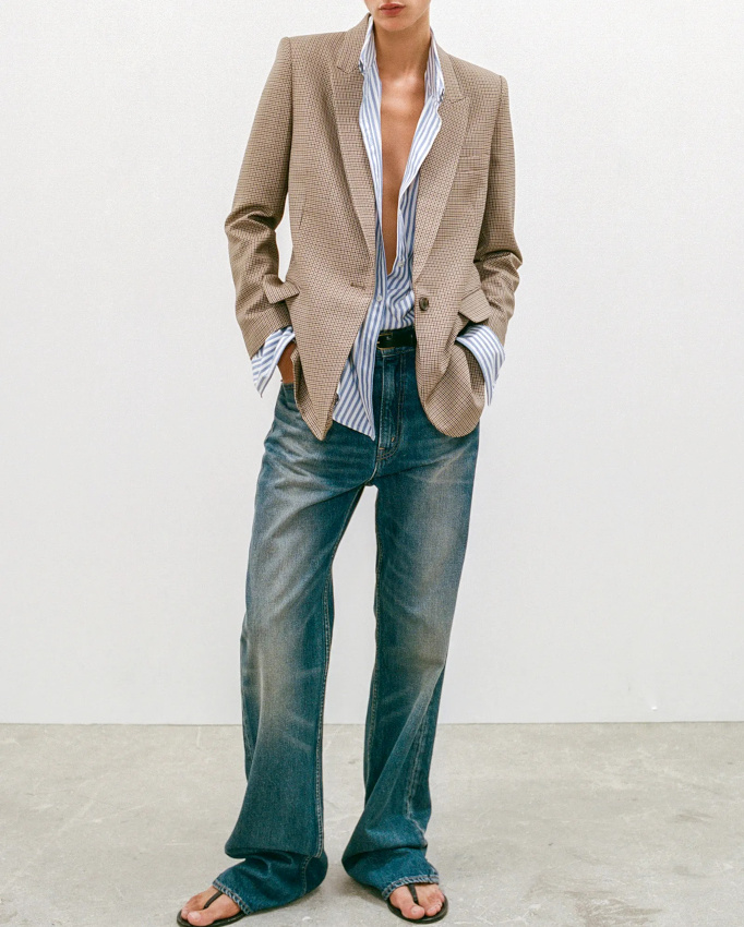 Il aurait suffi que le jean soit un peu moins long pour que ce look fr�le la perfection !