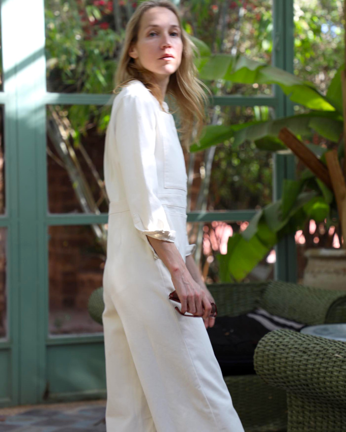 Wanted : une combinaison blanche confortable et bien coupe !