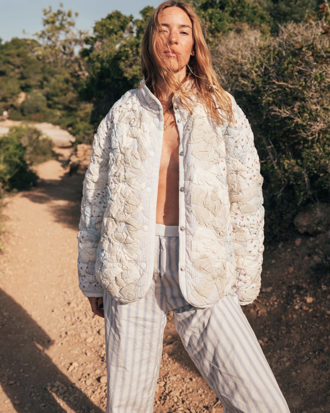 La parfaite tenue de petit matin de vacances...