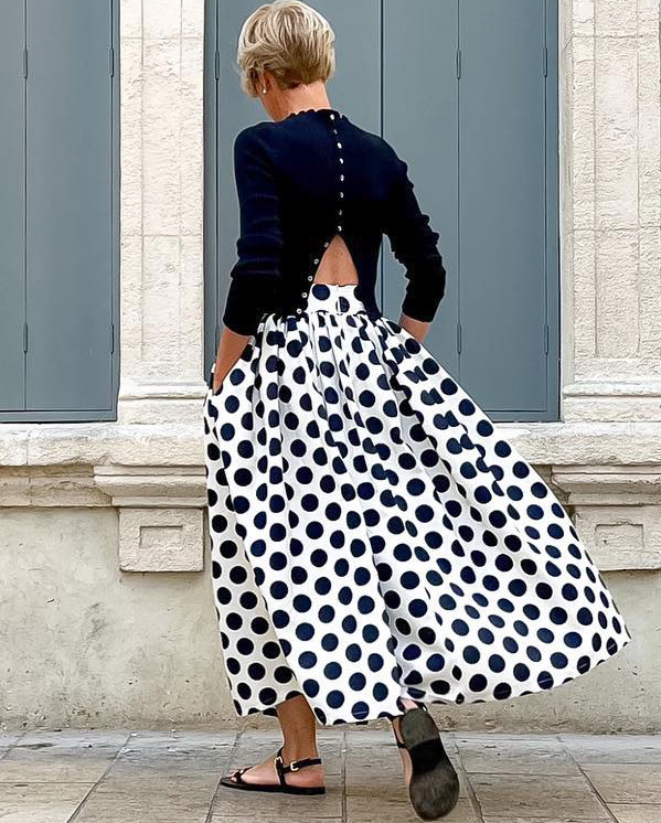 M�lant d�tails bien pens�s, contrastes ma�tris�s et volume audacieux, ce look a tout bon !