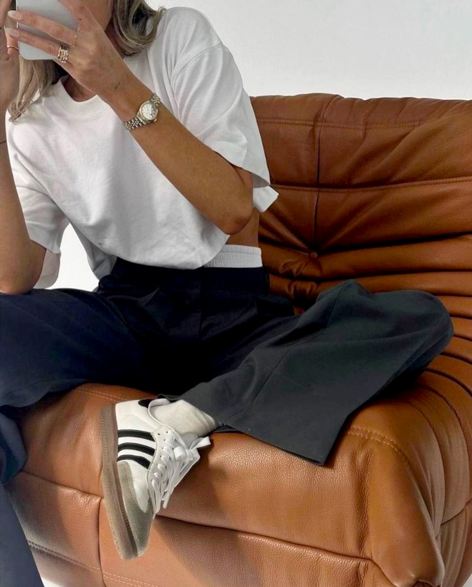 Le parfait look noir et blanc #208