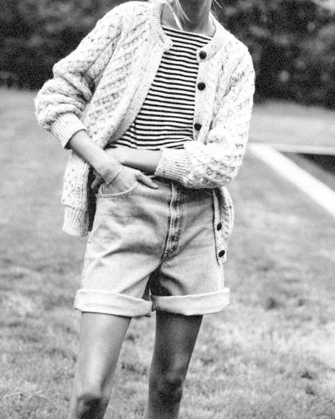 M�lant cosyness et casualness, ce look sera parfait pour les petits rafra�chissements passagers de la m�t�o estivale !