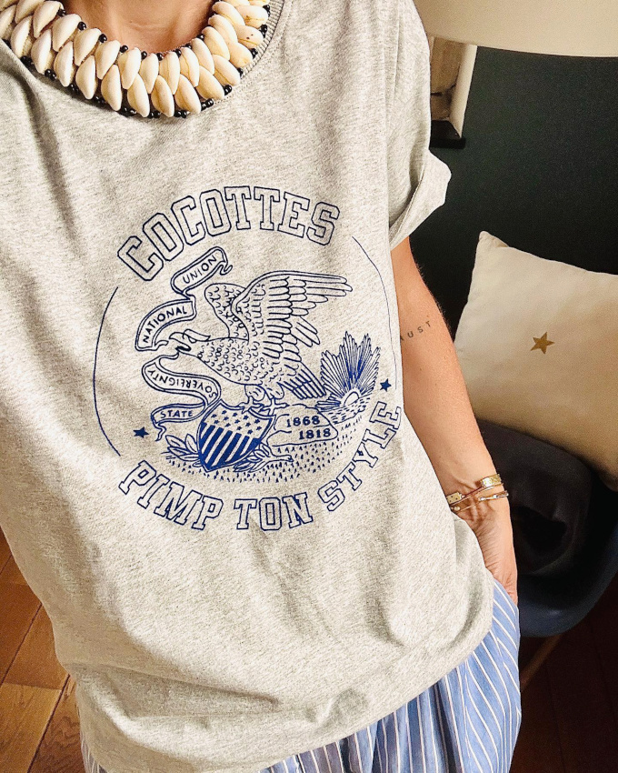 Wanted : un collier de coquillages susceptible de donner une vibration estivale � nos looks casual !