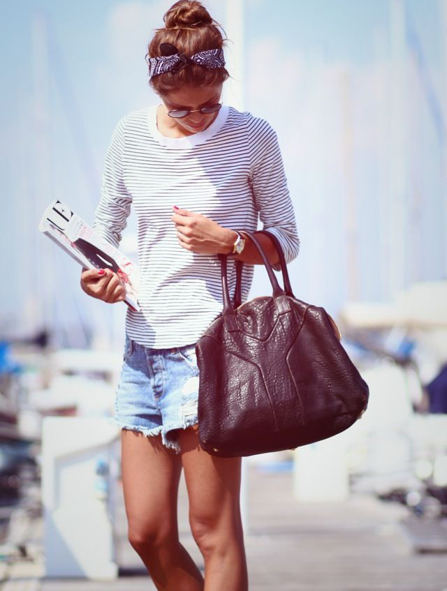 Pour ou contre le sac en cuir en �t� ?