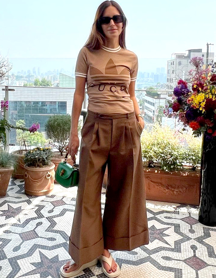 Rien de tel que quelques touches de blanc et de vert pour twister un cama�eu de marron !