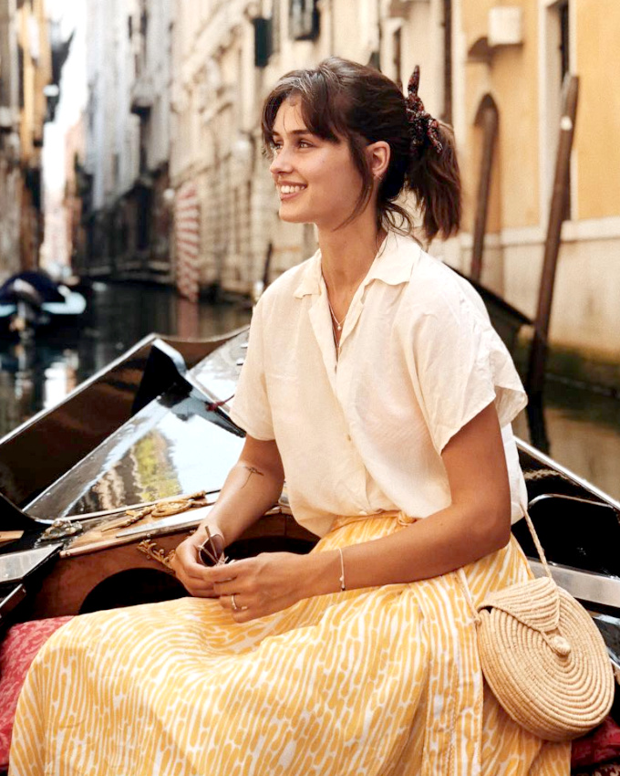 M�lant simplicit� et naturel, ce look a tout bon !