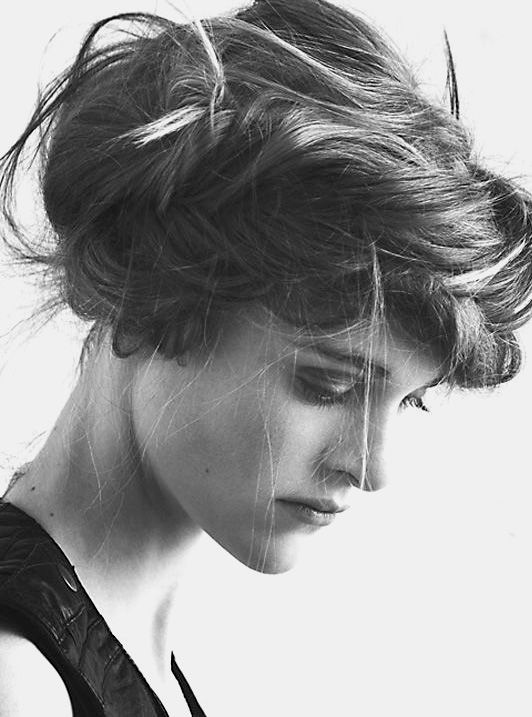 Oui � la couronne de tresses revisit�e !