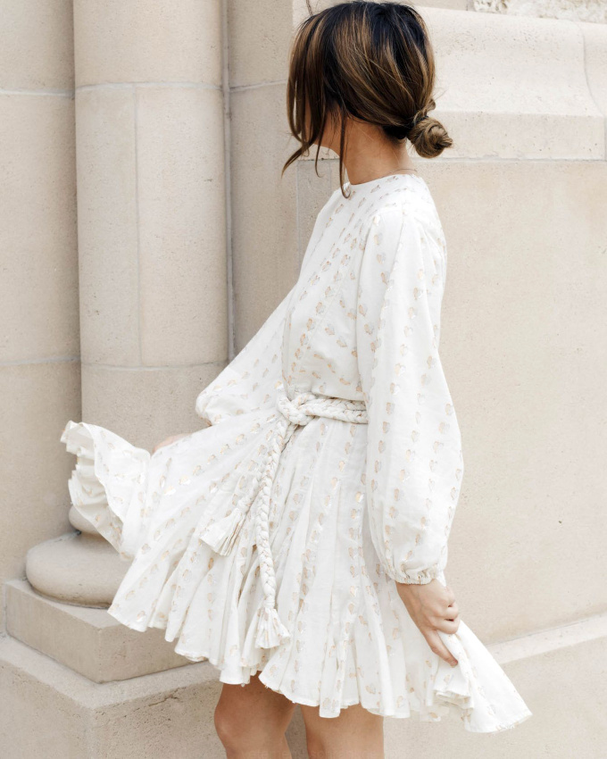 Oui aux mini robes au volume g�n�reux !