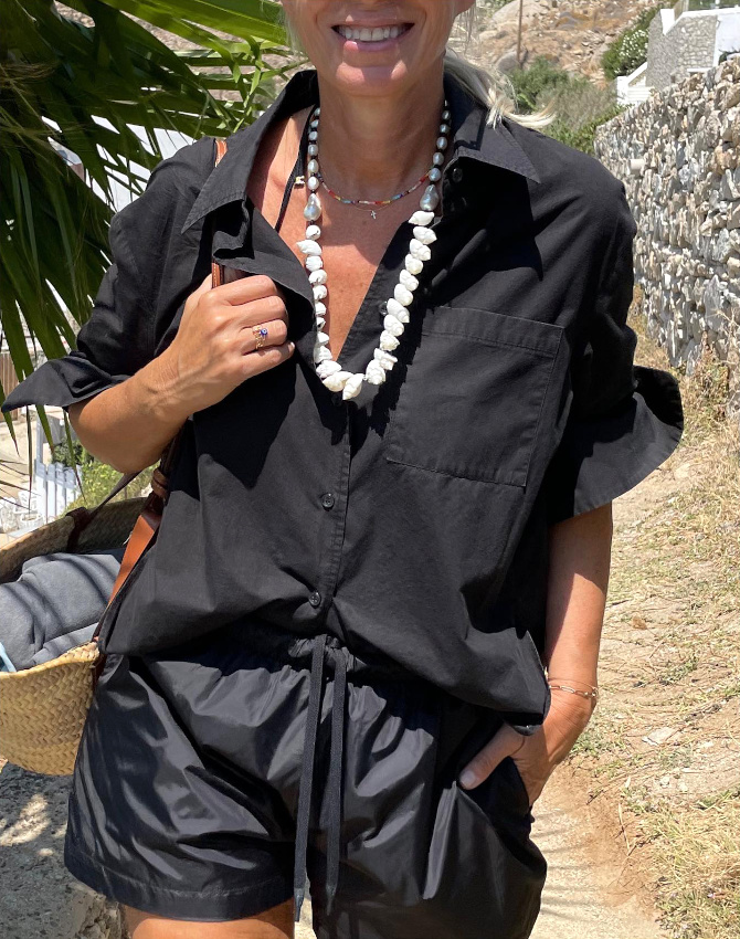 Oui au duo noir et blanc nonchalamment cool !