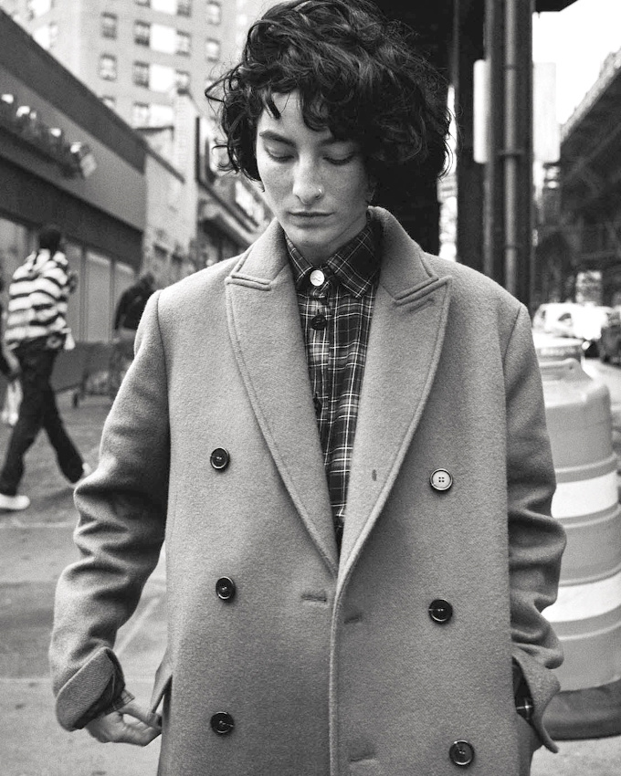 Pardessus + chemise bcheron = le bon mix