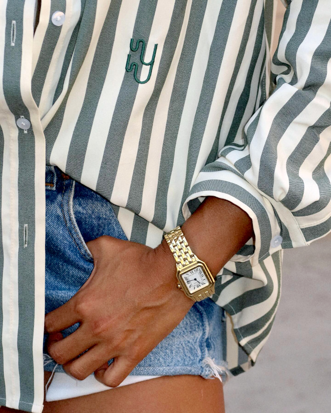 Envie de short en jean, de chemise trop grande et de montre qui brille !