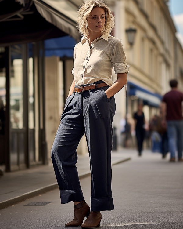 Tenue avec pantalon 7/8