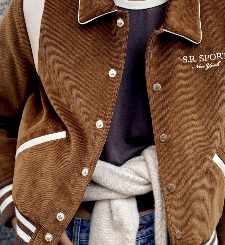 Wanted : un petit blouson en velours marron c�tel� esprit vintage !