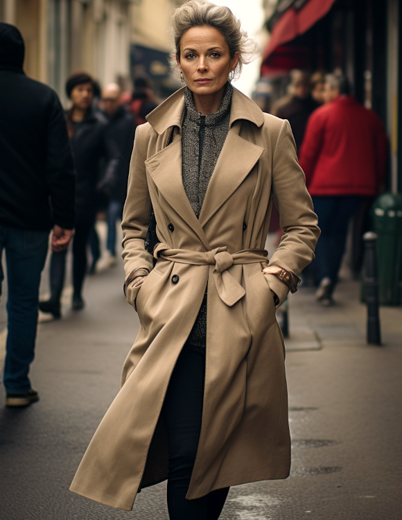 Trench femme 50 ans