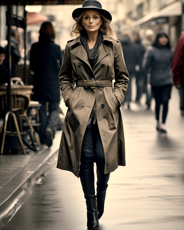 Trench femme 50 ans