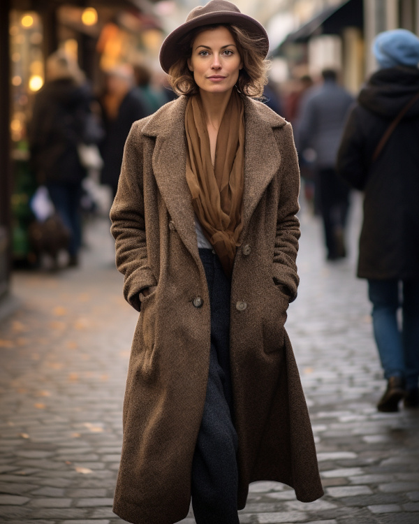 Manteau en Laine Tendances Hiver 20242025 Tendances de Mode