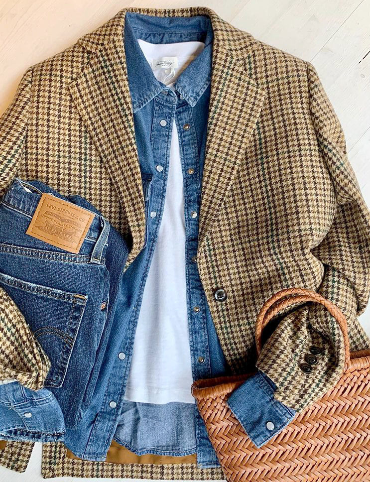 Le sac en cuir tress� : une bonne alternative automnale au panier en osier !