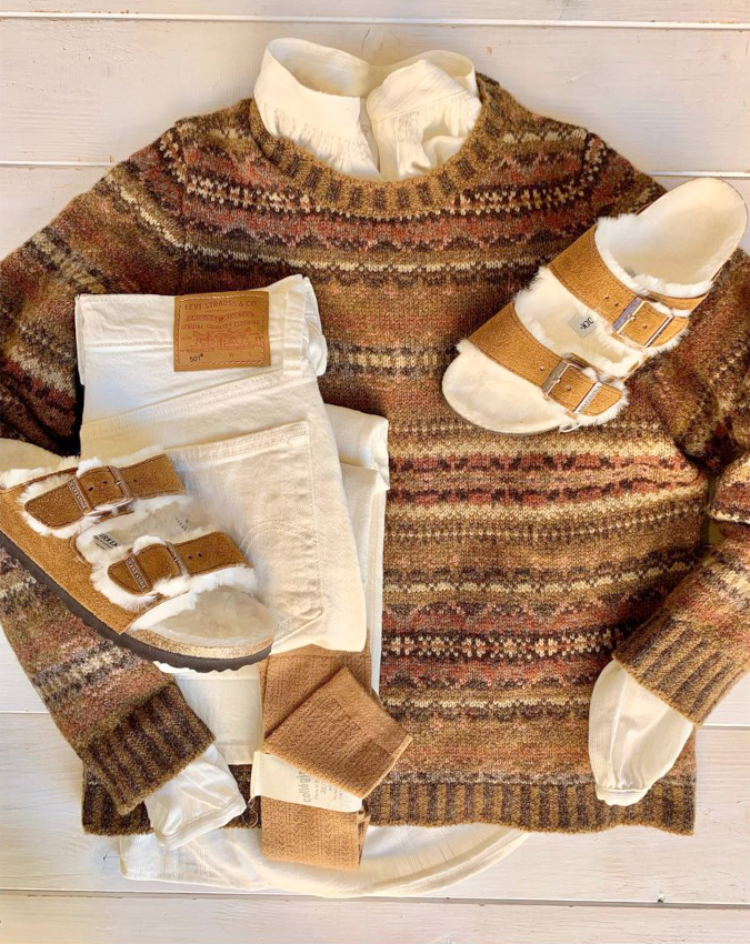 Confortable et chaleureux, ce look a tout bon !