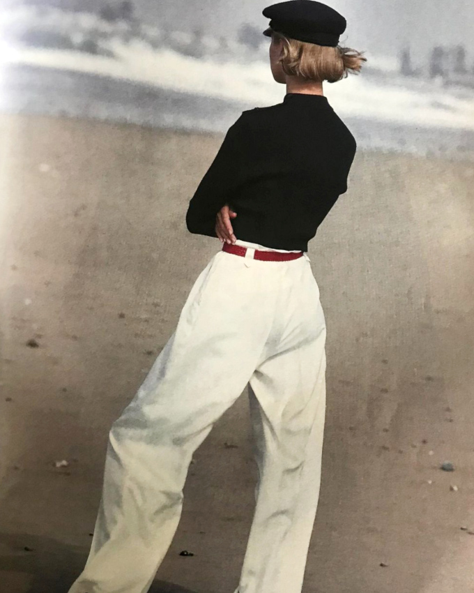 Le pantalon large blanc, un basique de caract�re sublimement intemporel !