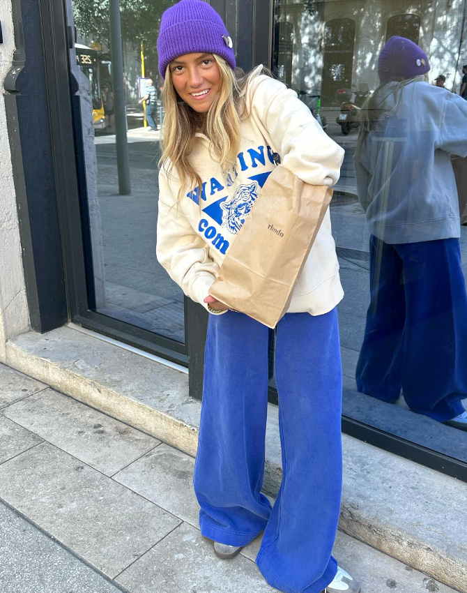 Envie de look douillet et color� !