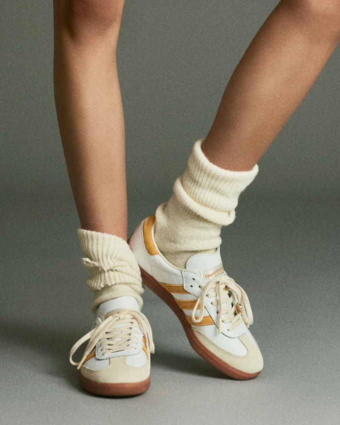 Envie de grosses chaussettes � glisser dans une paire de baskets !