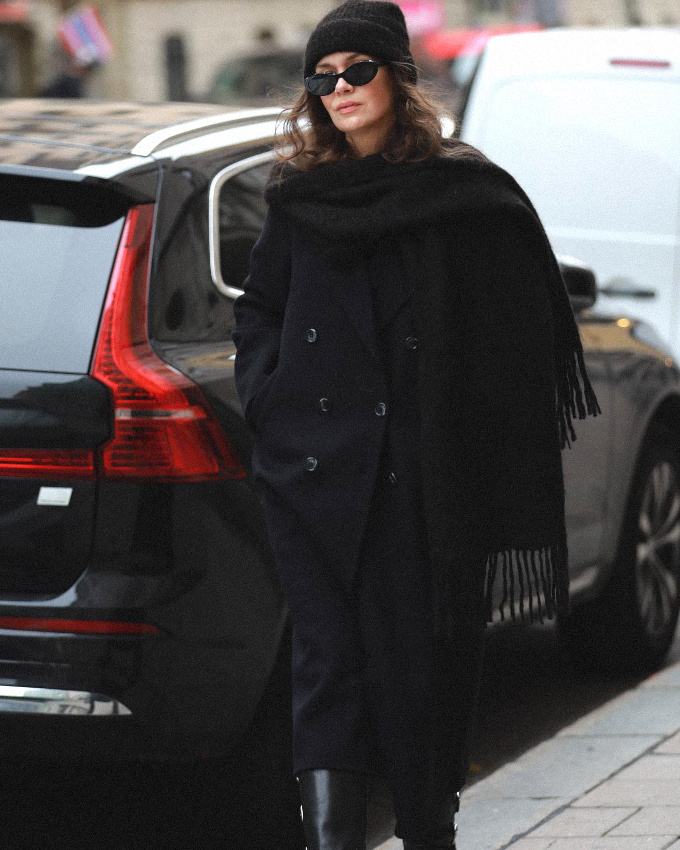 Le parfait total look noir #342