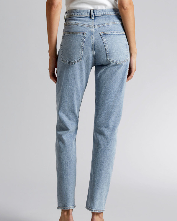 Jean slim taille haute