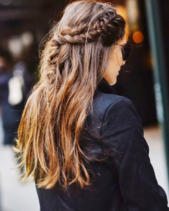 La tresse froiss�e : l'ultime alli�e des longues chevelures !