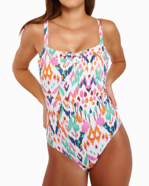 Maillot de bain 1 pice multicolore 