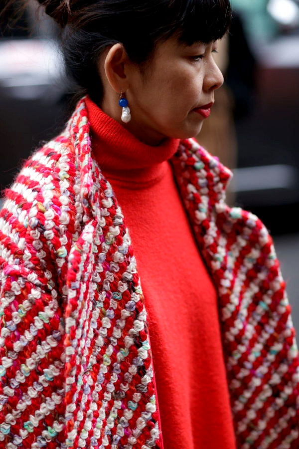 Opter pour une pi�ce � la texture de caract�re permet souvent d'obtenir des looks simples et impactants !