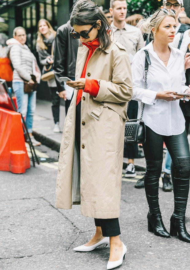 Rien de tel qu'une paire de kitten heels pour sophistiquer un look casual/sporty !