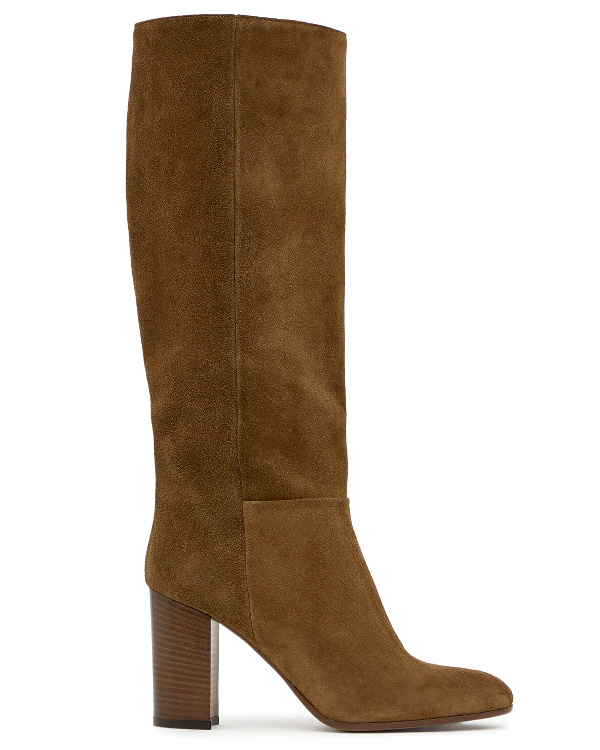 Bottes en cuir marron