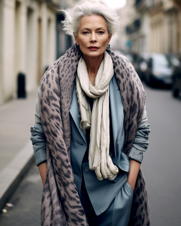 Look femme tendance 55 ans